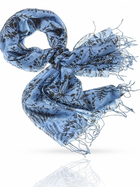 Палантин Женский S-LITTLE.FERN/NAVY